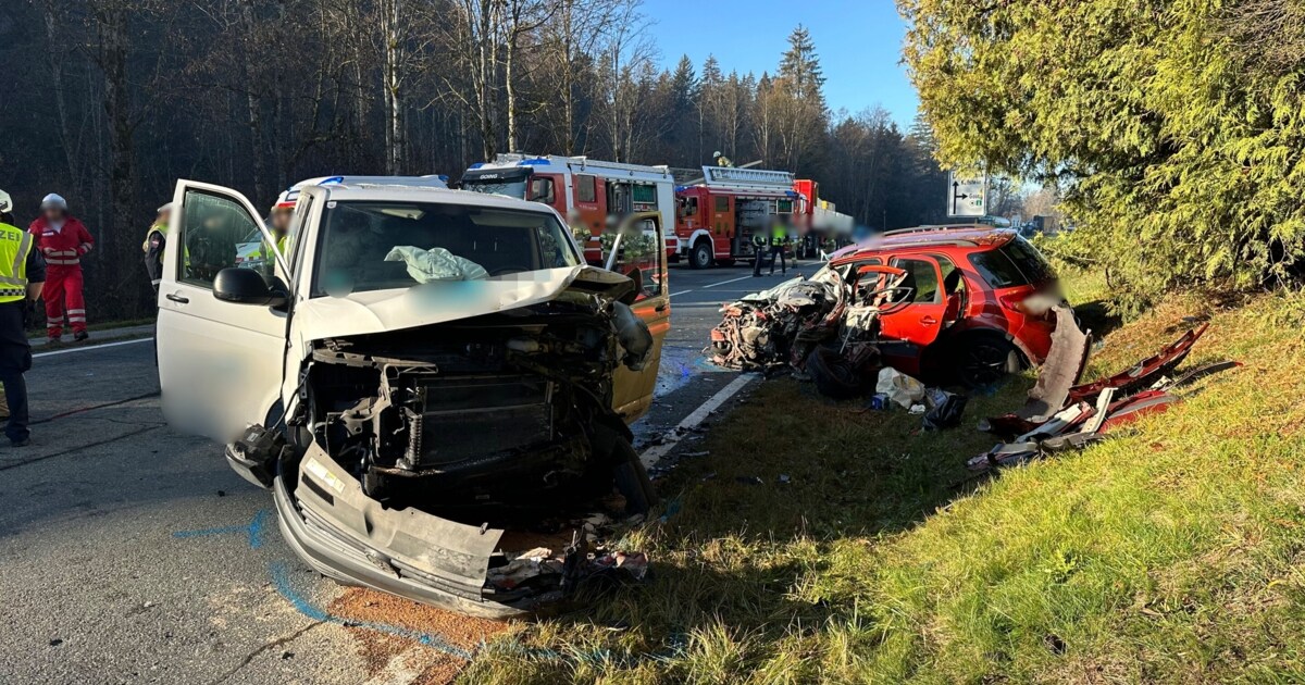 All help came too late Company van crashes into car driver dead