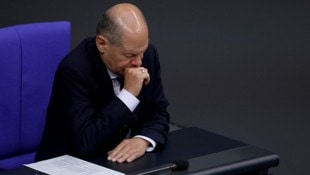 Deutschlands Bundeskanzler Olaf Scholz (Bild: APA/AFP/Odd ANDERSEN)