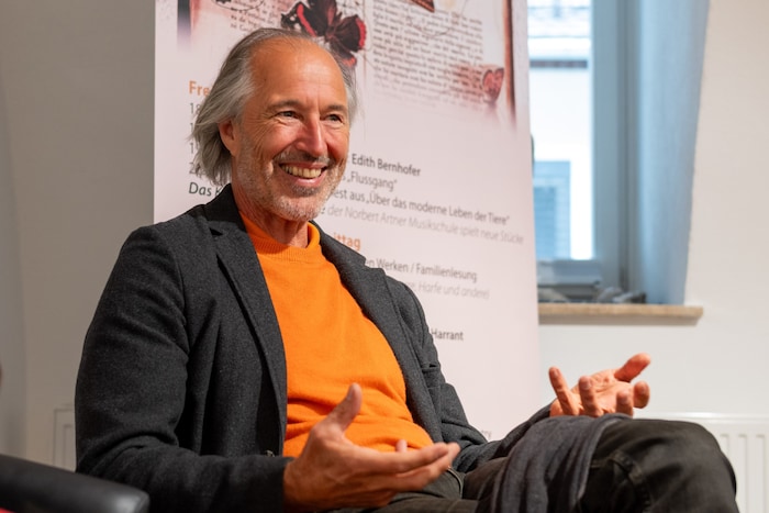 Ulrich Hagg, Veranstalter der Neuen Literaturtage St. Veit.