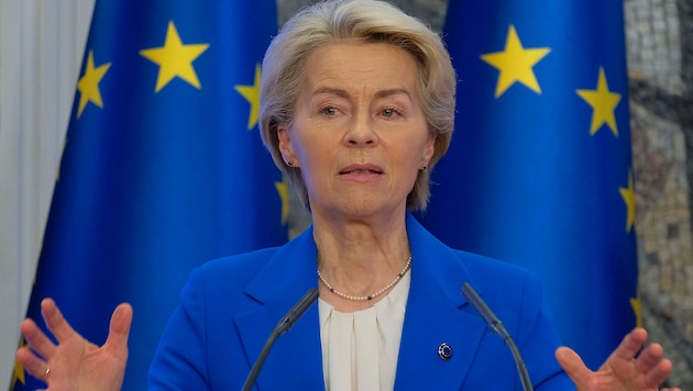 Who will make it and who will fail from EU Commission President Ursula von der Leyen's team? (Bild: APA/AP)