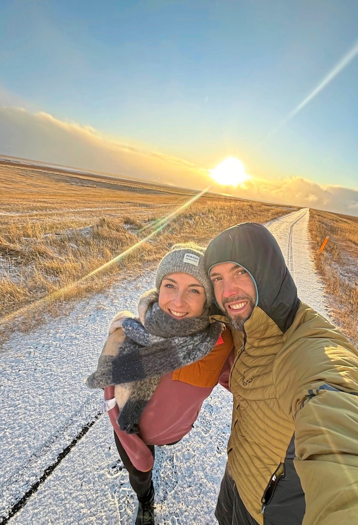 Andreas Prommegger and his wife Susi enjoyed Iceland.