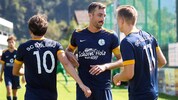 Golling-Kapitän Florian Dygruber (M.) ist nach Leidenszeit wieder fit.