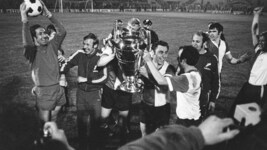 ÖFB-Legende Franz Hasil siegte mit Feyenoord unter Kulttrainer Ernst Happel 1970 im Europapokal ...