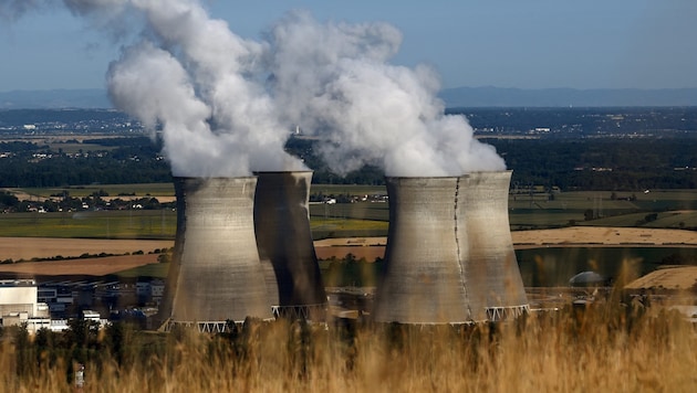 Das Atomkraftwerk in Saint-Vulbas (Bild: AFP/OLIVIER CHASSIGNOLE)