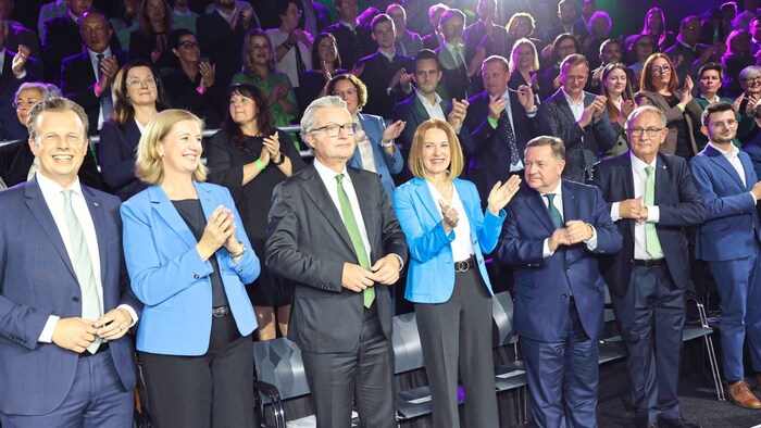 The ÖVP government team