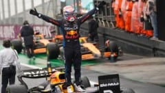 Nach seinem Sieg in Brasilien steht Max Verstappen kurz vor Krönung. (Bild: Copyright 2024 The Associated Press. All rights reserved)