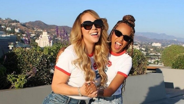 Mariah Carey and Kerry Washington (Bild: www.instagram.com/mariahcarey)