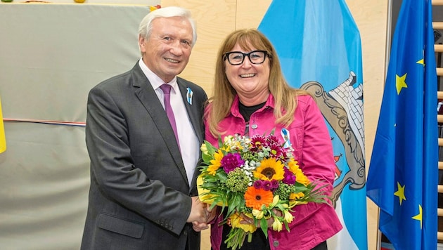 Klaudia Osztovics was elected as the new mayor of Neunkirchen on Monday. (Bild: Seebacher Doris/ )