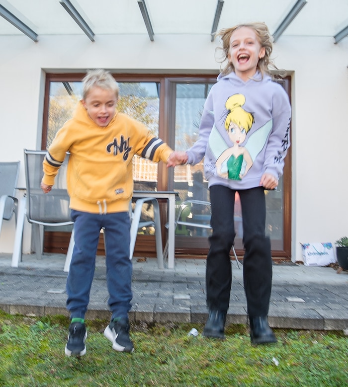 Bruno can still move almost without restriction, but too much movement can still harm him. 