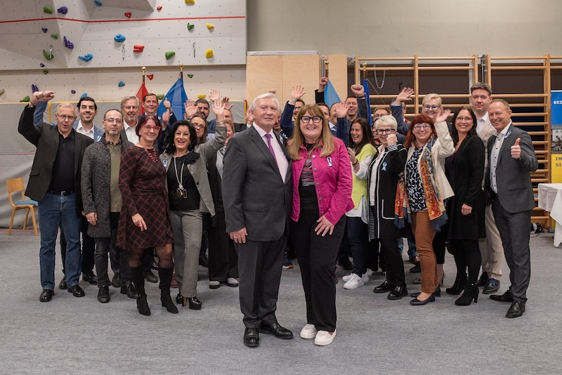 Klaudia Osztovics was elected as the new mayor almost unanimously. (Bild: Doris_SEEBACHER)