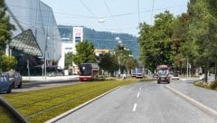 So soll die Alpenstraße künftig aussehen – wenn dort wirklich der S-Link einmal fahren sollte (Bild: S-Link)