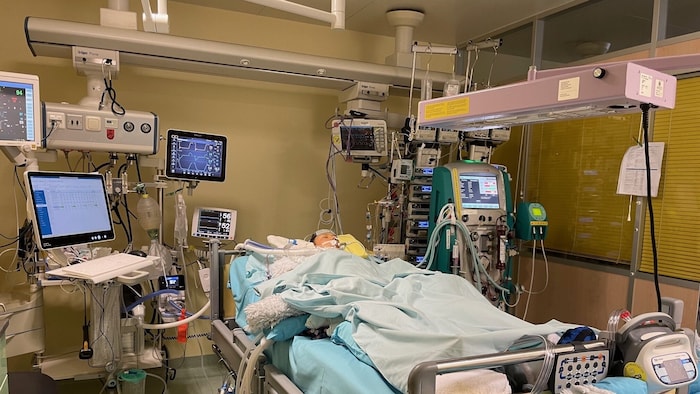 After the heart transplant, Anna suffered a series of life-threatening setbacks.