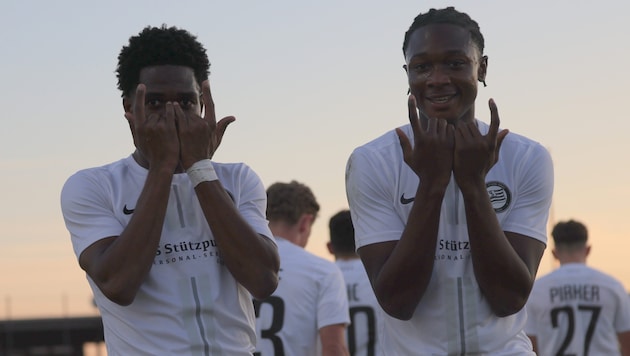 Sturm's youngsters defeated Dortmund 3:2. (Bild: GEPA/GEPA pictures)