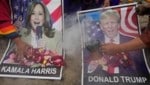 Schamanisches Ritual für Harris und Trump in Peru (Bild: AP/Martin Mejia)