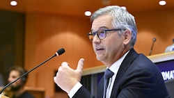 Magnus Brunner hat sich am Dienstag dem Hearing der EU-Abgeordneten gestellt. (Bild: APA/Hans Klaus Techt)