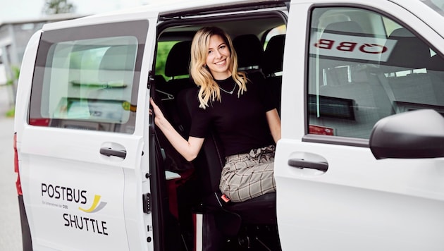 Small vans are used for micro public transport in Carinthia. (Bild: Marek Knopp)