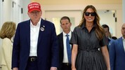 Der Look von Melania Trump sorgte am US-Wahltag für Aufsehen.