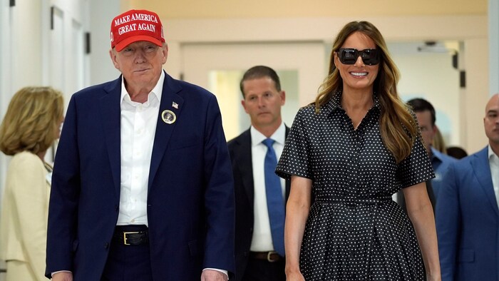 Donald Trump und die Frist Lady Melania Trump sind nach China eingeladen.
