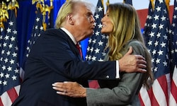 Um dieses Busserl kommt Melania – sie verhielt sich auffallend still im Wahlkampf und war kaum ...