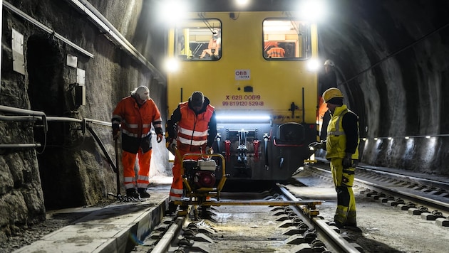 Die Sperre des Tunnels steht am 18. November an. (Bild: ÖBB Marktl Photography)