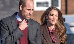 Zum ersten Mal äußerte sich Prinz William über den Gesundheitszustand von Prinzessin Kate und ...