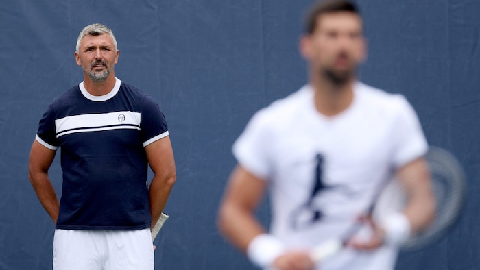 Goran Ivanisevic, der lange Zeit den Serben Novak Djokovic zu Erfolgen führte