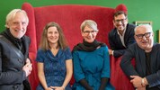 Programm-Präsentation: Kulturstadtrat Günter Riegler, Irene Hetzenauer, Bettina ...