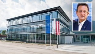 Bei Kiefel Packaging in Micheldorf fallen bis Ende 2025 alle 130 Jobs weg. „Das ist einer unserer größten Arbeitgeber“, sagt Bürgermeister Horst Hufnagl. (Bild: Krone KREATIV/Kiefel GmbH, zVg)