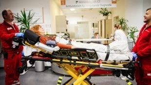 Danke des neuen Systems ist die Anmeldung in der Spitalambulanz nicht mehr erforderlich  (Bild: Scharinger Daniel/Pressefoto Scharinger © Daniel Scharinger)