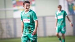 Jung-Rapidler Fabian Silber erzielte das zwischenzeitliche 2:2 gegen Braga. (Bild: GEPA/GEPA pictures)