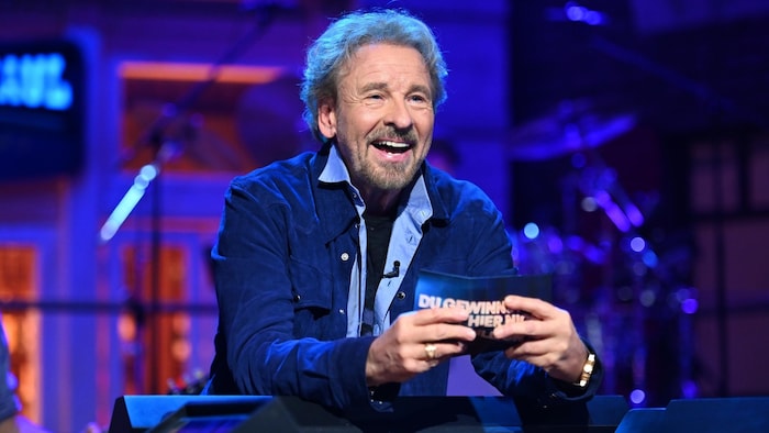 Gottschalk acted as game master on Stefan Raab's show.
