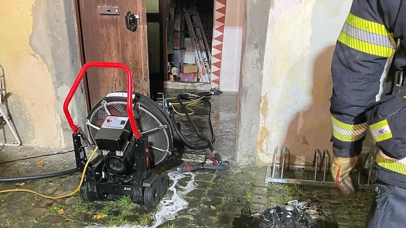 Akkus hatten sich entzündet. (Bild: Feuerwehr Bregenz-Stadt)