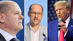 Donald Trump (rechts) bereitet Tirols Wirtschaftslandesrat Mario Gerber (Mitte) keine Sorgen. ...