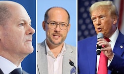 Donald Trump (rechts) bereitet Tirols Wirtschaftslandesrat Mario Gerber (Mitte) keine Sorgen. ...