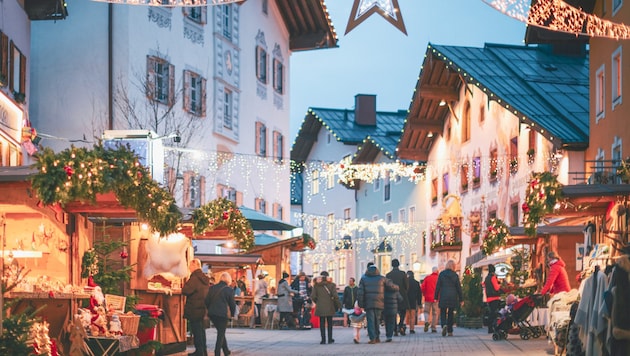 Kitzbühel is transformed into a magical place during the Christmas season. (Bild: Kitzbühel Tourismus)