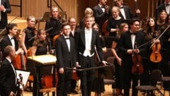 Dirigent Matthias Achleitner und „seine OÖ Philharmonie“ (Bild: Andreas Maringer)