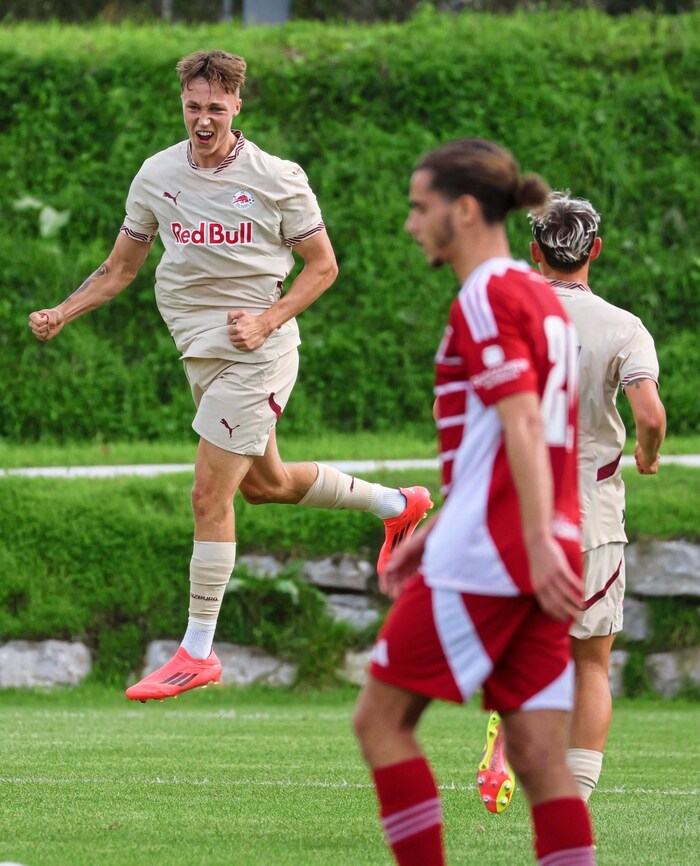 Phillip Verhounig scored twice each against Brest, Zagreb and Rotterdam.