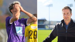 Bei Schwaighofer (li.) und Teamkollegen läuft‘s sportlich nicht, Obmann Rettenbacher bleibt ...