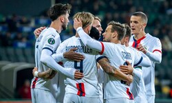 Rapid bejubelt einen 3:0-Sieg gegen FC Petrocub.