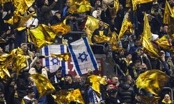 Fans von Maccabi Tel Aviv in der Amsterdam-Arena