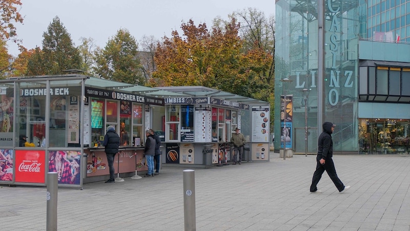 The sausage stands near the casino are not meant in the concept. (Bild: Horst Einöder/Flashpictures)