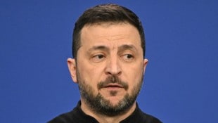 Der ukrainische Präsident Wolodymyr Selenskyj (Bild: AFP/APA/Attila Kisbenedek)