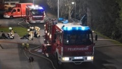 Die Feuerwehr konnte den Brand bekämpfen. (Bild: zoom.tirol)