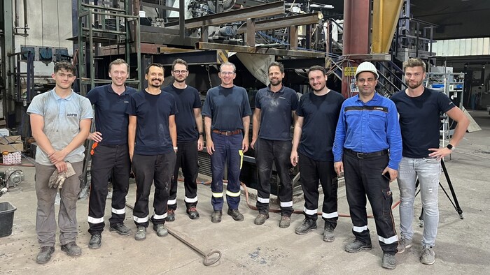 Ein großes Team von Primetals treibt die Entwicklung auf Hochtouren voran.