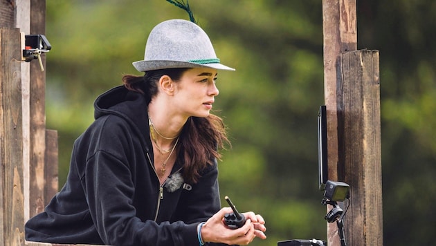 Zoe Saip sorgt im „Forsthaus Rampensau“ für tolle Quoten auf ATV, die Ex-Handballerin wird auch bei der Frauen-EURO in Innsbruck sein. (Bild: Bernhard Eder Photography Koglgasse 3 2111 Rueckersdorf)