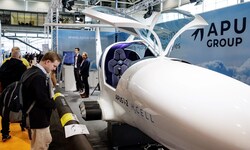 Vorstellung eines mit Wasserstoff betriebenen Kleinflugzeugs in Hannover 2022