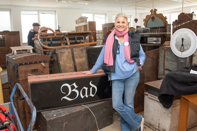 Ingrid Skovhus, künstlerische Leiterin des Südbahnhotels, möchte jedes Stück der legendären „Alma“ einer guten Nutzung zuführen. (Bild: Doris_SEEBACHER)