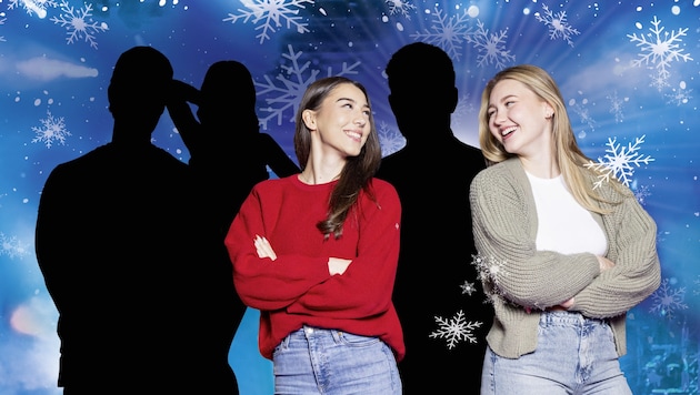 From November 14, wax figures of celebrities who inspire with their Christmas songs every year will be waiting in the backdrop of the festively decorated festival area. (Bild: Madame Tussauds Wien)