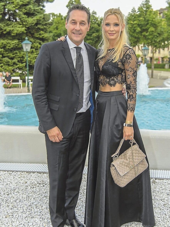 Seit bald zwei Jahren offiziell geschieden: Heinz-Christian Strache und seine Philippa.