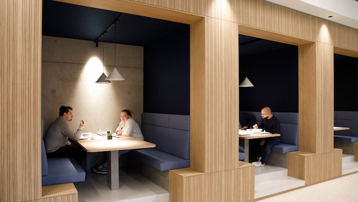 Im neuen MIC-Headquarter ist das Firmenrestaurant seit Montag offen.